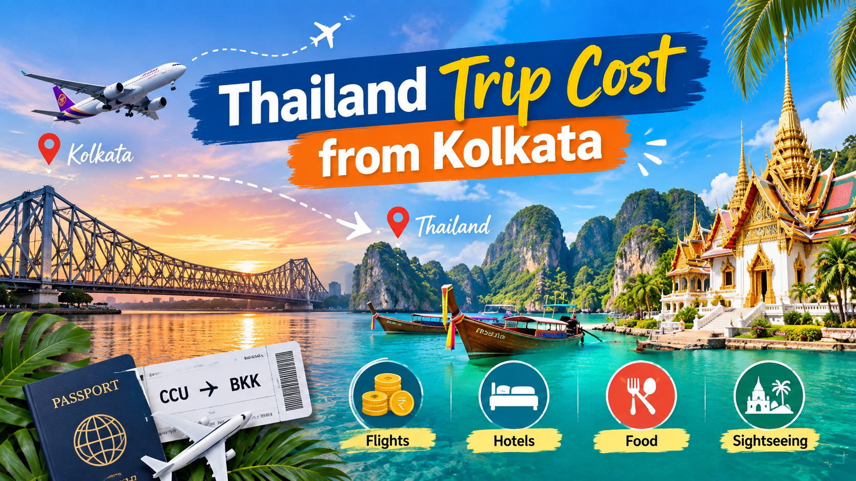 Thailand Trip Cost from Kolkata
