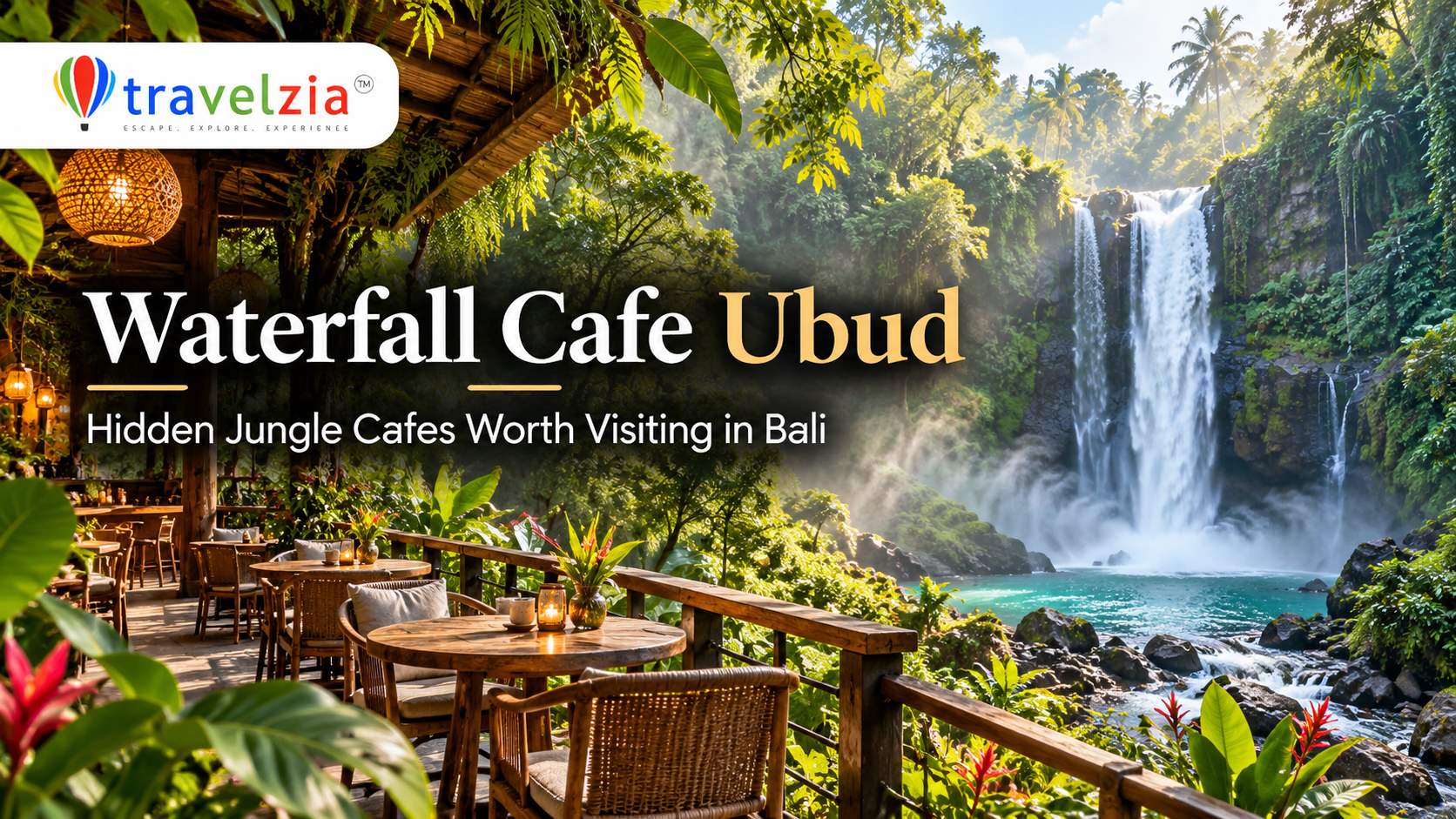 Waterfall Cafe Ubud